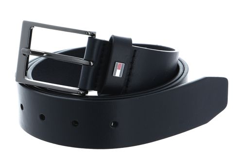 TOMMY HILFIGER Layton Leather Belt 3.5 W110 Desert Sky