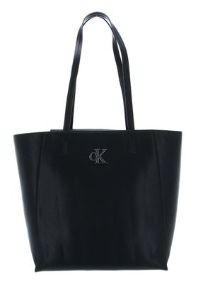 Calvin Klein Minimal Monogram Shopper 29 Black