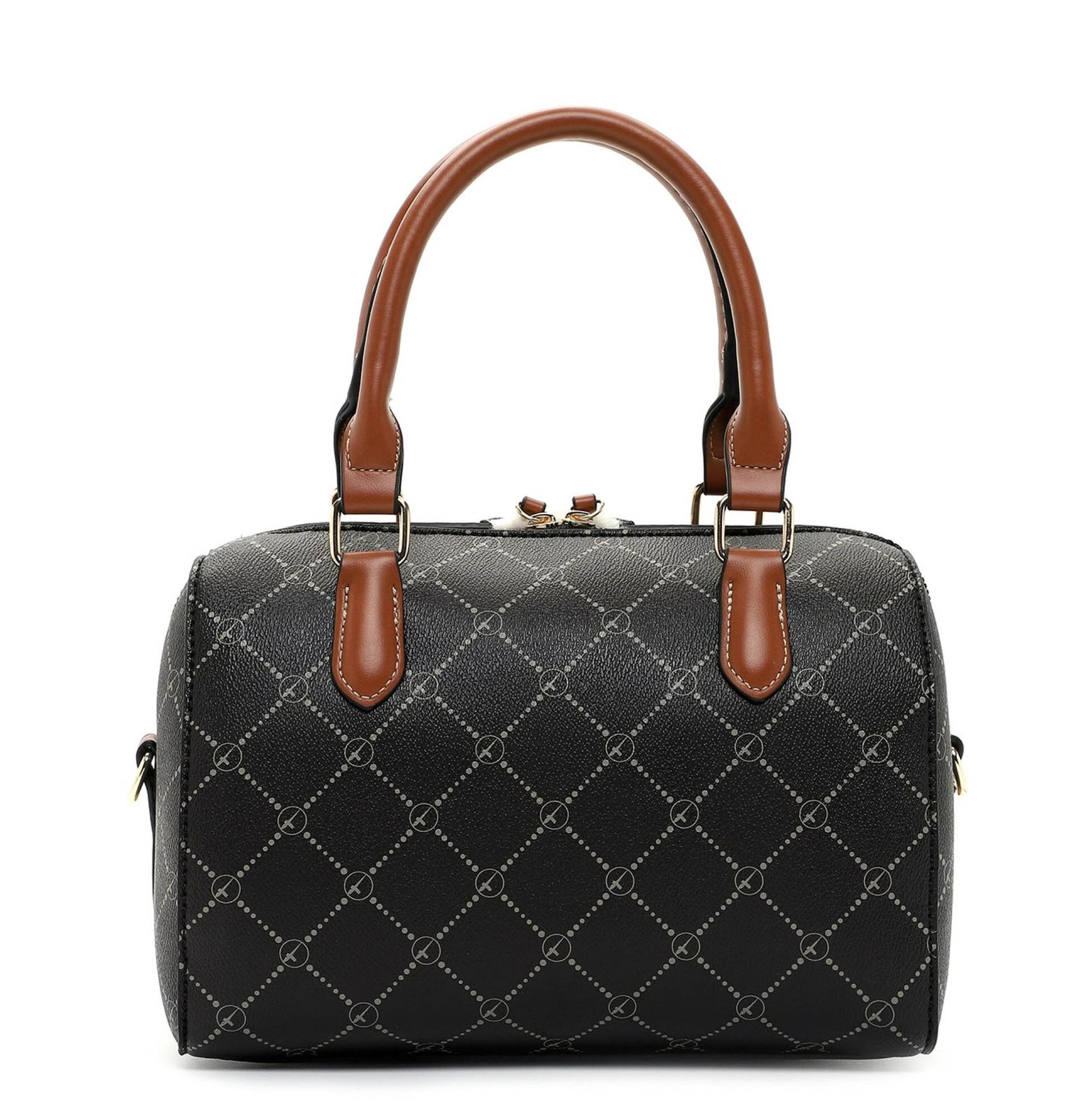 richports checkered tote shoulder bolsa