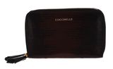 COCCINELLE Tassel Tejus Zip Around Wallet Chocolate COCCINELLE Tassel Tejus Zip Around Wallet Chocolate