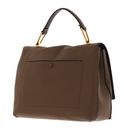 COCCINELLE Liya Handbag Moss Green / Chocolate