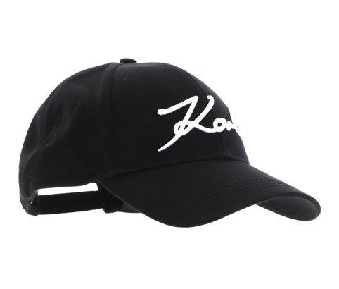 KARL LAGERFELD K / Signature Cap Black