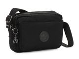 kipling Basic Abanu Crossbody M Rich Black kipling Basic Abanu Crossbody M Rich Black
