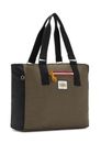 kipling Jodi Tote Valley Taupe Black kipling Jodi Tote Valley Taupe Black