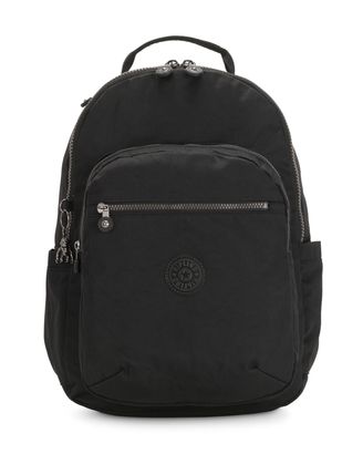 kipling Basic Elevated Seoul Backpack L Rich Black