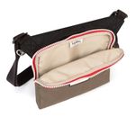 kipling Almiro Small Crossbody Valley Taupe Black kipling Almiro Small Crossbody Valley Taupe Black