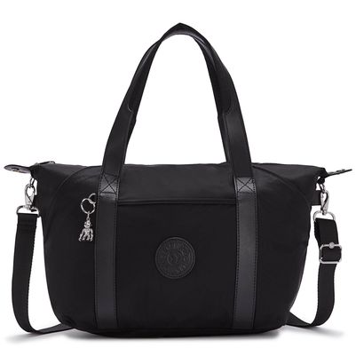 kipling Paka Plus Art Medium Tote M Paka Black