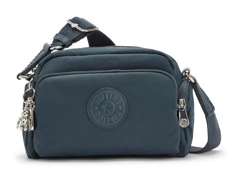 kipling Elevated Jacquard Jenera Small Crossbody Rich Blue