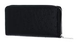 Calvin Klein Re-Lock Slim Zip Around Wallet Logo Black