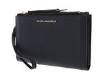 PIQUADRO Gea RFID Smartphone Wallet Clutch Blu PIQUADRO Gea RFID Smartphone Wallet Clutch Blu