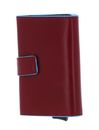 PIQUADRO Blue Square Compact Wallet Rosso PIQUADRO Blue Square Compact Wallet Rosso