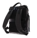 PIQUADRO Blue Square Revamp Computer And Tablet Backpack Nero
