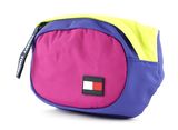 TOMMY HILFIGER Kids Core Bumbag Court Purple / Neo Lime Mix