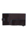 PIQUADRO Blue Square Compact Wallet Mogano