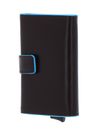 PIQUADRO Blue Square Compact Wallet Mogano