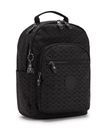 kipling Basic Plus Seoul Backpack S Signature Emb kipling Basic Plus Seoul Backpack S Signature Emb