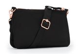 kipling Paka Plus Leria Small Shoulderbag Rose Black kipling Paka Plus Leria Small Shoulderbag Rose Black