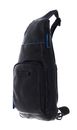 PIQUADRO Blue Square Revamp Mono Sling Bag Blu PIQUADRO Blue Square Revamp Mono Sling Bag Blu