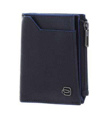 PIQUADRO B2S Mini Wallet RFID Blu