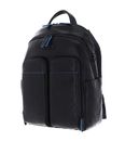 PIQUADRO Blue Square Revamp Computer Backpack with Pocket Blu