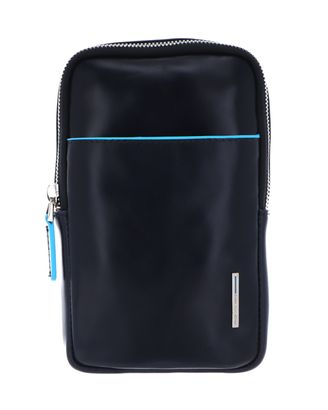 PIQUADRO Blue Square Smartphone Men's Neck Strap Wallet RFID Blu2