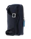 PIQUADRO Blue Square Smartphone Men's Neck Strap Wallet RFID Blu2