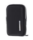 PIQUADRO Blue Square Smartphone Pouch with RFID Nero