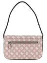 GUESS Hensely Logo Convertible Shoulder Bag Blush Multi
