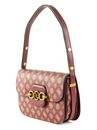 GUESS Hensely Convertible Shoulder Bag Merlot Multi GUESS Hensely Convertible Shoulder Bag Merlot Multi