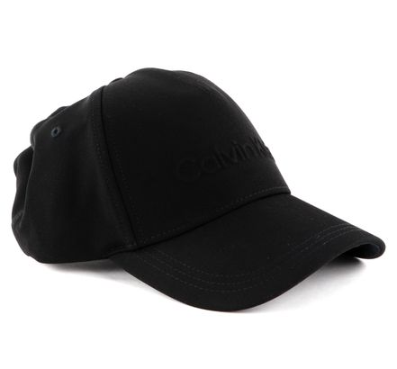 Calvin Klein Debossed BB Cap CK Black