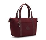kipling Paka Plus Art Medium Tote M Paka Wine kipling Paka Plus Art Medium Tote M Paka Wine