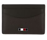 TOMMY HILFIGER Business Leather Mini CC Holder Hazy Brown TOMMY HILFIGER Business Leather Mini CC Holder Hazy Brown