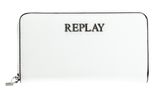 REPLAY Zip Around Wallet Optical White REPLAY Zip Around Wallet Optical White