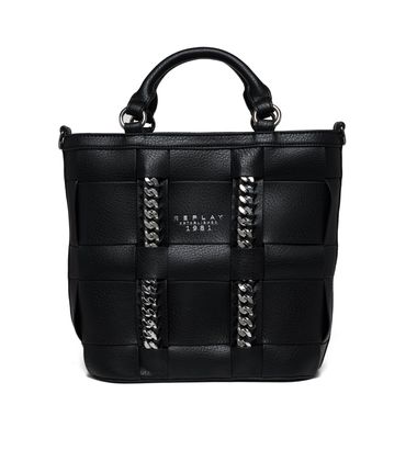 REPLAY Tote Bag Black