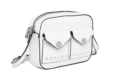 REPLAY Crossover Bag Optical White