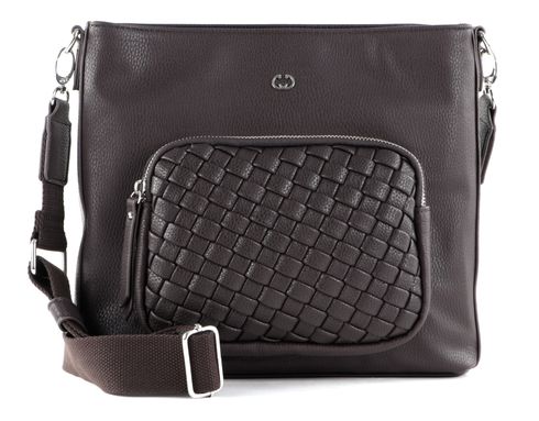 GERRY WEBER Wave Shoulder Bag LVZ Dark Brown GERRY WEBER Wave Shoulder Bag LVZ Dark Brown