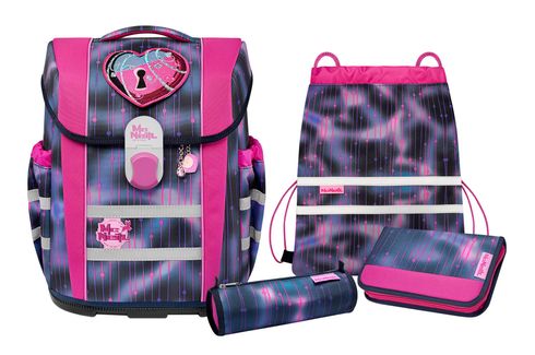 McNeill Ergo Mac2 Schoolbag Set 5-teilig Pearl