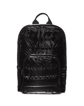 RAINS Base Bag Mini Quilted Velvet Black