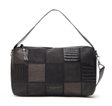 Desigual Bols Fire Saga Narbonne Hand Bag Negro