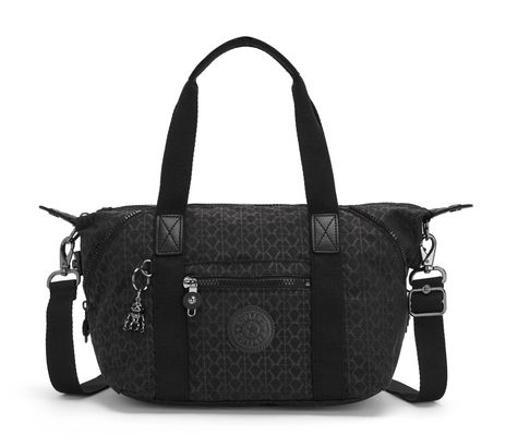 kipling Basic Plus Eyes Wide Open Art Mini Handbag Signature Emb