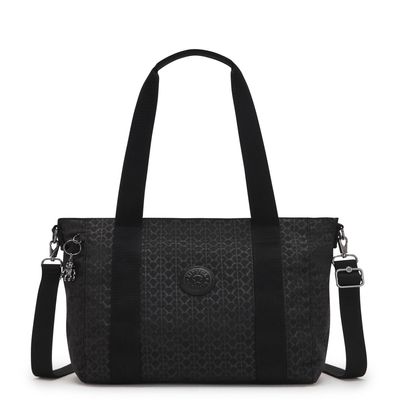 kipling Basic Plus Asseni Tote S Signature Emb