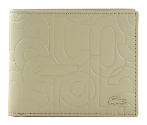 LACOSTE FG Seasonal Billford S Allover Embossed Aloe