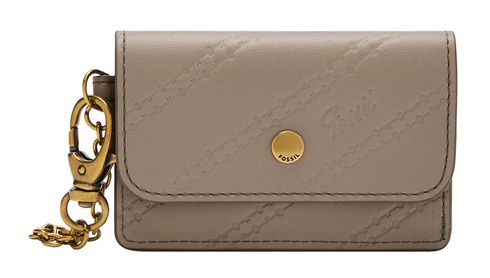 FOSSIL Valerie Card Case Graystone