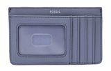 FOSSIL Logan Card Case With Keyring Light Lilac FOSSIL Logan Card Case With Keyring Light Lilac