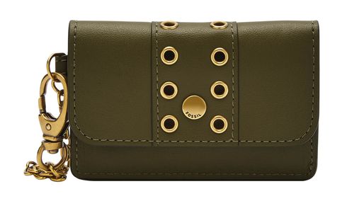 FOSSIL Valerie Card Case Green Moss