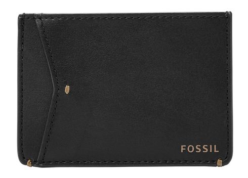 FOSSIL Joshua Vegan Cactus Card Case Black