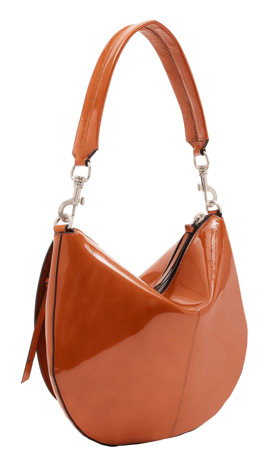 LIEBESKIND BERLIN Faith Patent Hobo S Cayenne Powder