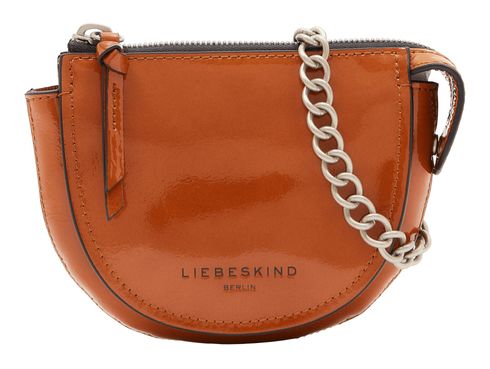 LIEBESKIND BERLIN Faith Patent Crossbody Bag XS Cayenne Powder