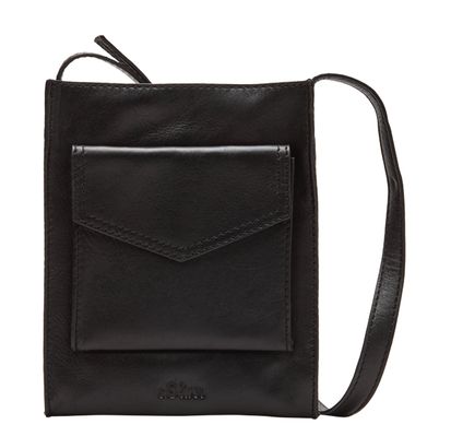 s.Oliver Mini Crossbody Bag Grey / Black