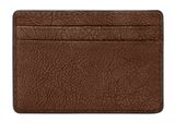 FOSSIL Steven Card Case Medium Brown